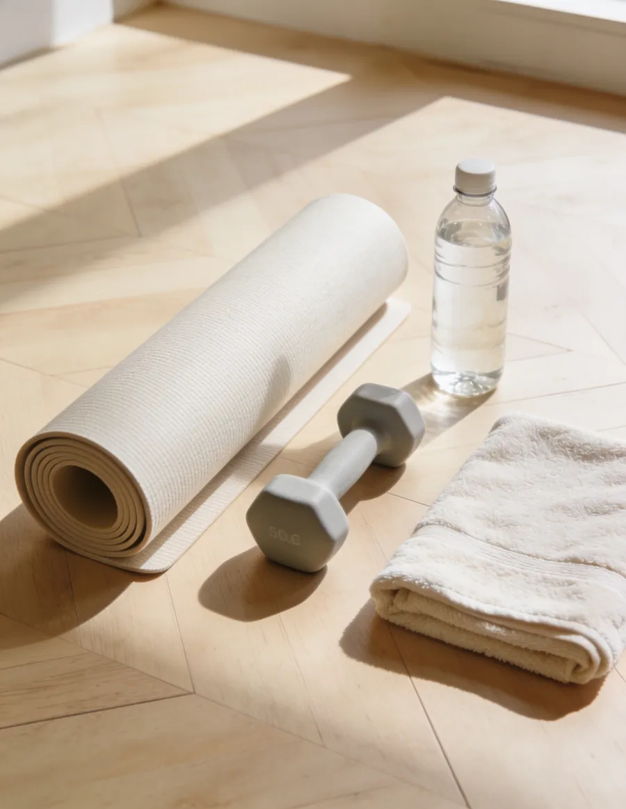 A generated image for a fitness studio